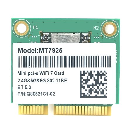 WiFi7 Adapter MT7925 Bluetooth-kompatibelt 5.3 Nätverkskort 2.4G/5G/6G