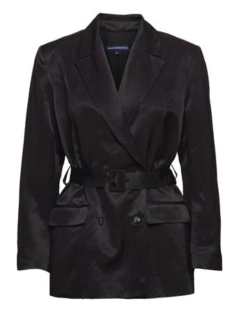 Carena Suiting Dble Brstd Blzr Black French Connection