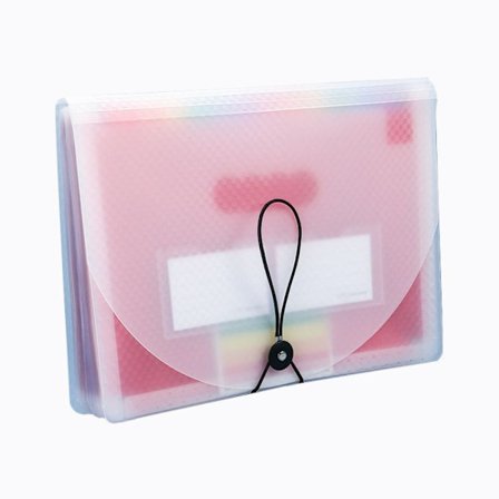 Farvede mapper med faner