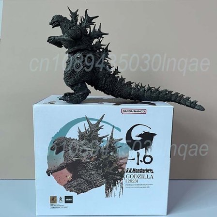 S.H.MonsterArts Godzilla -1.0 2023 Anime-hahmo Godzilla Toimintahahmo Mallilelut Liikkuva Nukenhuoneen Koriste Lahja Lapsille