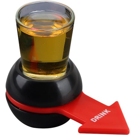 Nytt Snurre Flaske Drikkespill, Ølspinner, Voksenspill, Fest, Bursdag, Familiespill