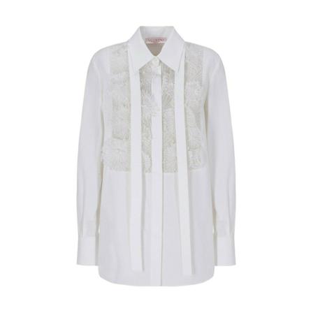 Valentino, Shirt Biały, Kobieta, Rozmiar: S