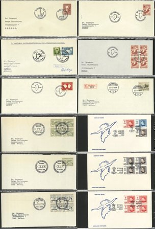 Grønland til 1986 - Samling af FDC'er i 1 album