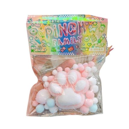 Vaffel Klemmeleke Sakte Retur Stresslindring Kanin Dessert Kattepote Klemmer Sensorisk Fidget Klemmeleke Barn Voksne Bursdagsgave