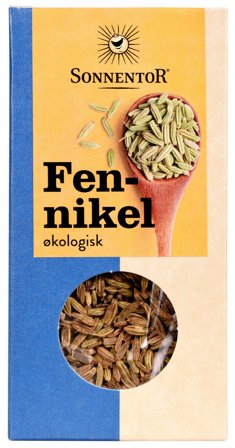 Sonnentor Fennikel Hel Ø 40 g, Helse & Madvarer, Krydderier, Øvrigt