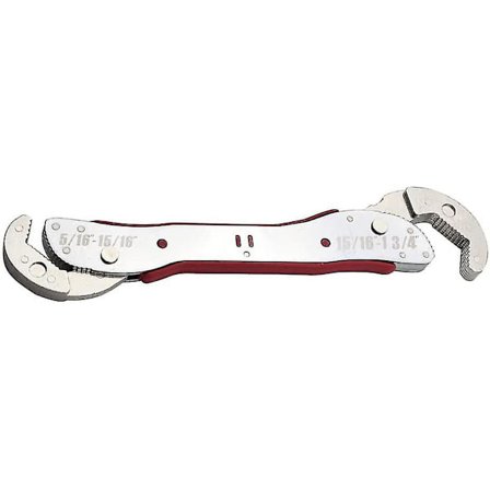 Justerbar Skiftenøkkel Multifunksjon Magisk Skiftenøkkel Dobbelthodet Skiftenøkkel 9-45mm