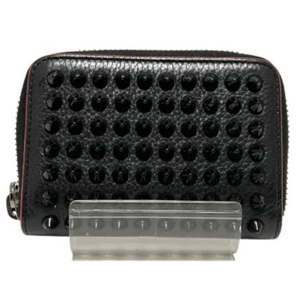 Christian Louboutin Pre-owned, Pre-owned Leather wallets Zwart, Dames, Maat:ONE Size
