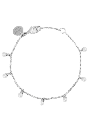 Sophie by Multi Pearl Bracelet Armband Dam Silver ONESIZE