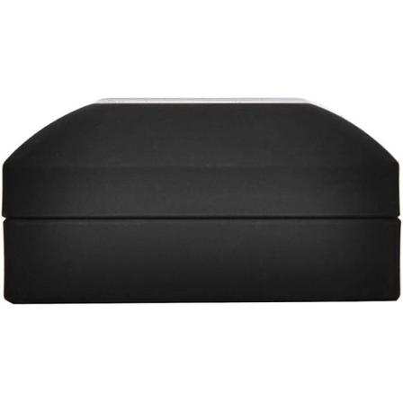 Muodi LED-sormuslaatikko - LED-valaistu korujen esittely- ja säilytyslaatikko, riipuslaatikko kosintaan, kihlaukseen ja häihin (musta-90*70*30)