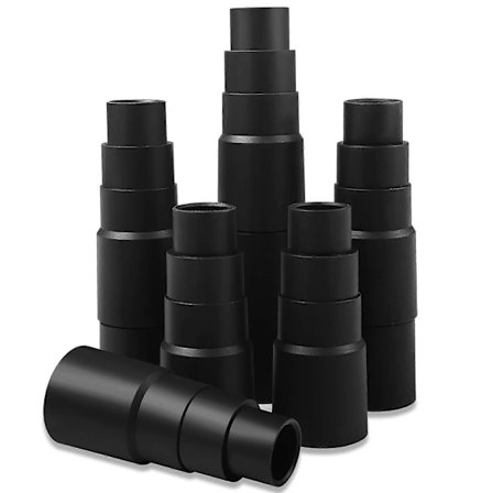 Stykker Slangeadapter, 25MM til 42MM Støvsugerslangeadaptere, Støvsugeradapter Tilslutningsslange og Støvsugerslange Endestykke Konverter Dele