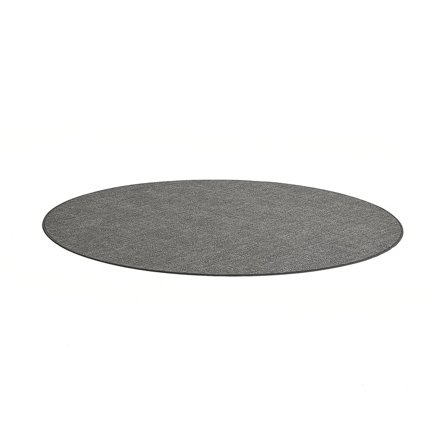 Round rug MELVIN, Ø 2500 mm, light grey
