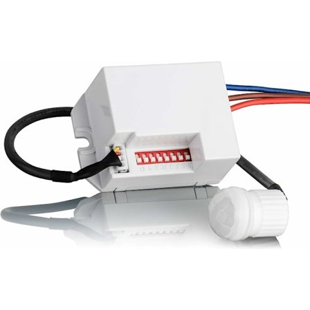 Mini indendørs PIR-sensor, indbygget loftsmontering til installation, egnet til