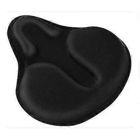 Bekväm Träningscykelsadelskydd Stor Bred Mjuk Vadderad Cykelsadelkudde Passar För Cyklar Wuqx