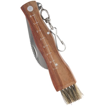 Dorre Stuti sieniveitsi puukahvalla ja harjalla