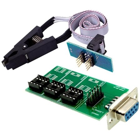 UPA USB V1.3 Xprog ECU Chip Tuning Programmer Eeprom Board Adapter med SOP8 SOIC8 Clip for 24CXX & 25 Chips(Full)