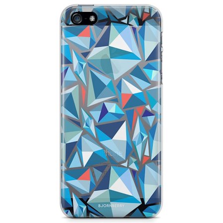 Bjornberry iPhone 5/5S/SE TPU Skal - Polygoner