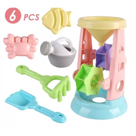 Strandset-sandleksaker-6 pack