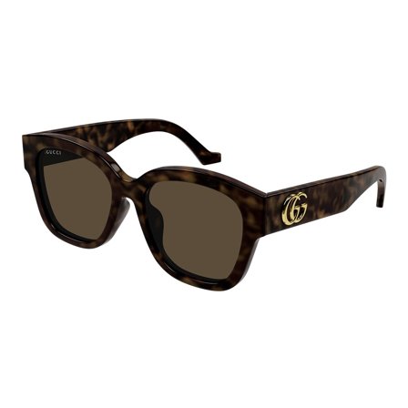 Gucci -Aurinkolasit - Brown Rectangular - Gucci GG1550SK 002 5418
