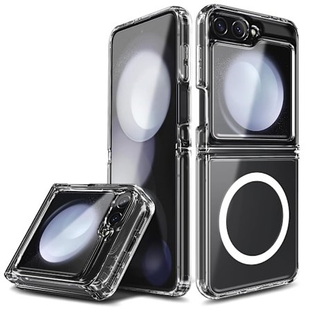 Samsung Galaxy Z Flip 6 - Praktiskt och Skyddande Mag-Safe skal