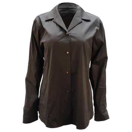 Jil Sander Pre-owned, Button-down Shirt Cotton Zwart, Dames, Maat:M