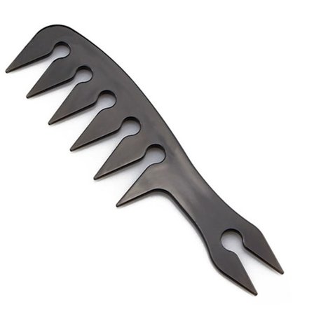 2 ST Retro Stylingkam för bakhuvud med bred tandstruktur 2 2