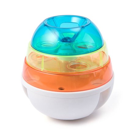 Hundfoderleksak läckande matleksaker Dog Treat Tower