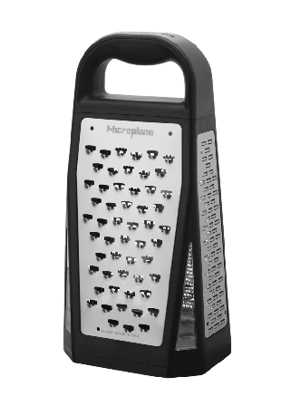 Microplane Elite Box Grater Rivjärn med uppsamling Köksredskap ONESIZE