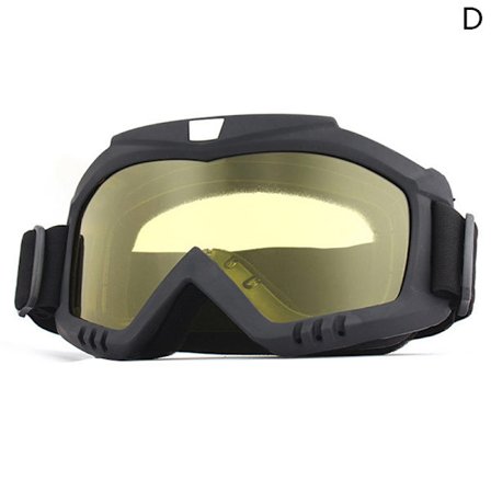 Airsoft Tactical Goggles 3-lins vindtät Dammtät D