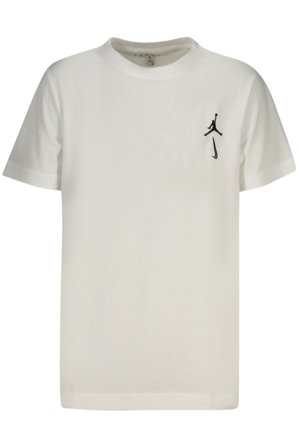 Jordan T-shirt Maniche Corte Bambino Bianco