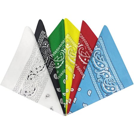 Sjal Halssjal Bånd Cashewnøtt Bandana Design Sjal Nyhet