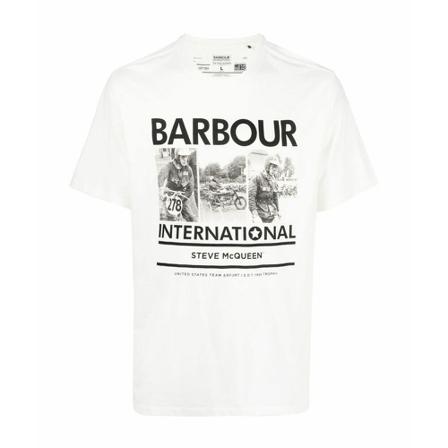 Barbour T-Shirts Hvid, Herre