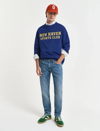 GANT Slim Gant Jeans - Blue - 40 x 34