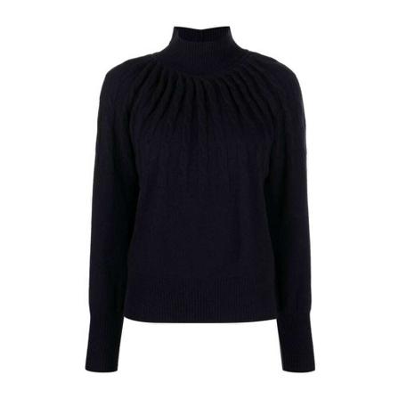 Emporio Armani Turtlenecks Blå, Dame Rullekraver