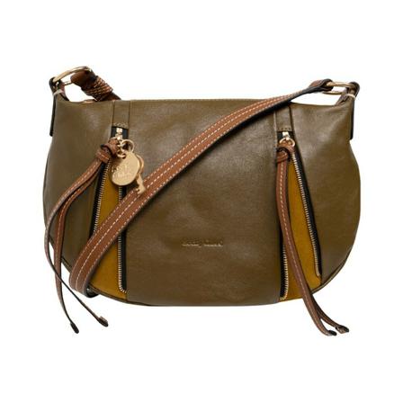 See by Chloé, Indra shoulder bag Bruin, Dames, Maat:ONE Size,leer