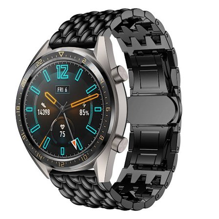 Metallarmband i Fjärilspänne Huawei Watch GT/GT 2 46mm/GT 2 Pro