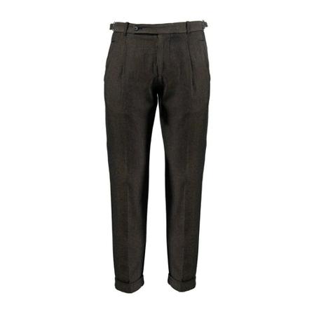 Berwich Retro Bukser Brun, Herre Chinos