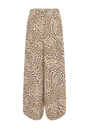 Soaked In Luxury SLShirley Wide trousers Byxor Dam Flerfärgad L