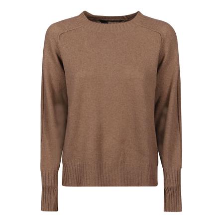 360Cashmere, Cashmere Knitwear Bruin, Dames, Maat:S