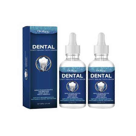 1-3x 60ml Tannpleie Dentitt Hull Tannbeskyttelse Whitening & Emaljegjenoppretting