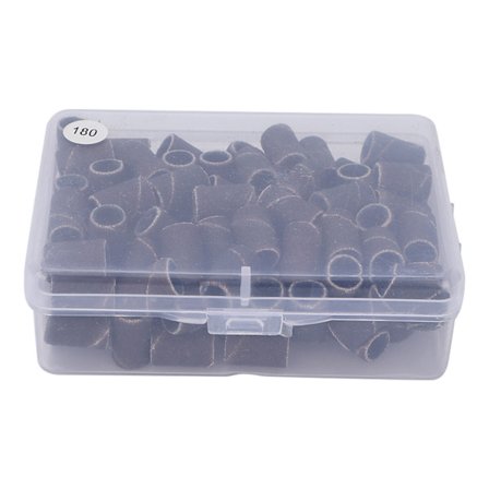 100 st Nail Art Sanding Bands Manikyr Pedikyr Nagelborr Bits Tillbehör VerktygHQ-13 180#