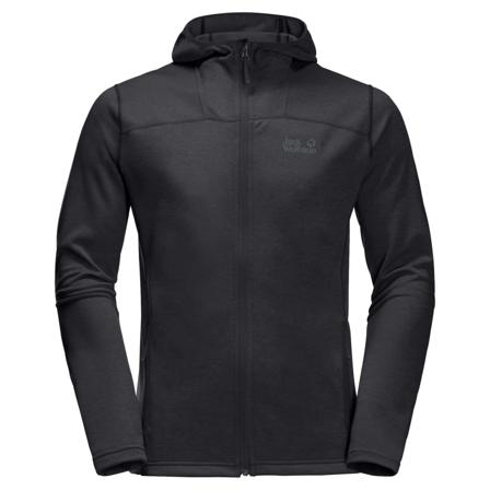 Jack Wolfskin Men's Horizon Hooded Jacket Men Mid layer tops Black L