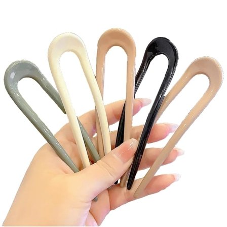 5 Pak Hårnåle Franske Hårnåle U-Formet Hårnåle Hårtilbehør til Kvinder Piger