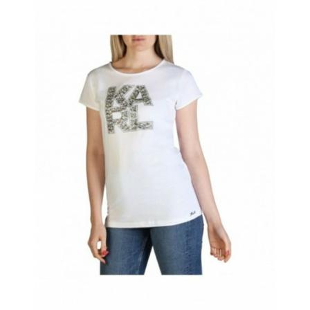 Karl Lagerfeld T-shirt Hvid, Dame T-shirts