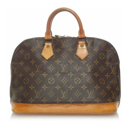 Louis Vuitton Vintage, Pre-owned Handbags Bruin, Dames, Maat:ONE Size,Canvas