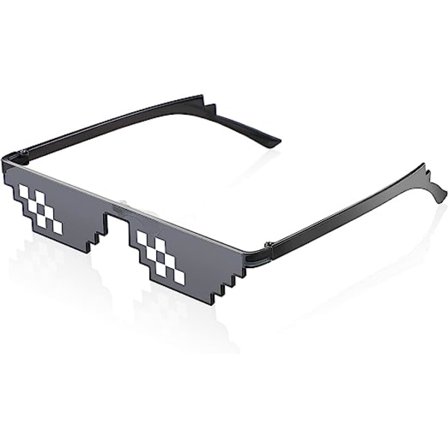 Pixelmosaikk Briller Unisex Solbriller UV-beskyttelse Gamer Solbriller