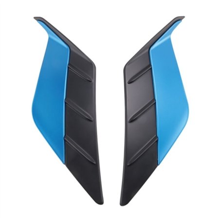 2020 2021 ABS kromattu sininen takasumuvalon kehyksen peitelista ulkopuoli