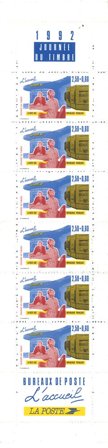 Frankrig - Frimærkets Dag Hæfte 1992 YT BC2744A