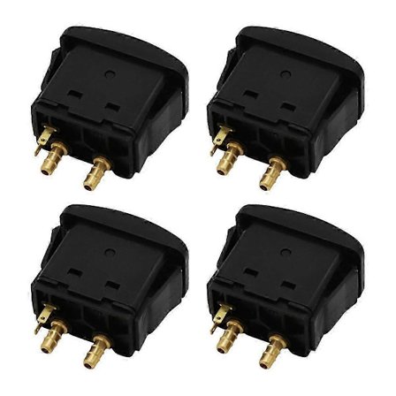 4 stk. Lastebil Luftpumpe Kontrollbryter Elektrisk Manuell Padleventil Lastebilsete Kontroll Luftfjær Startbryter