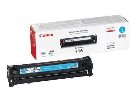 Canon Toner 716, 1979B002, cyan, singelförpackning - Lyreco - Toner och bläck - Tonerkassetter - Toner Canon