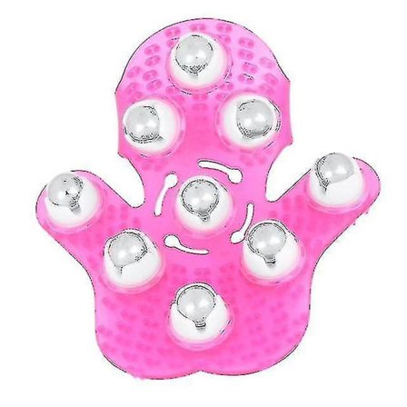 Massage Palmformad Body Massager Handske Roller Stressbollar